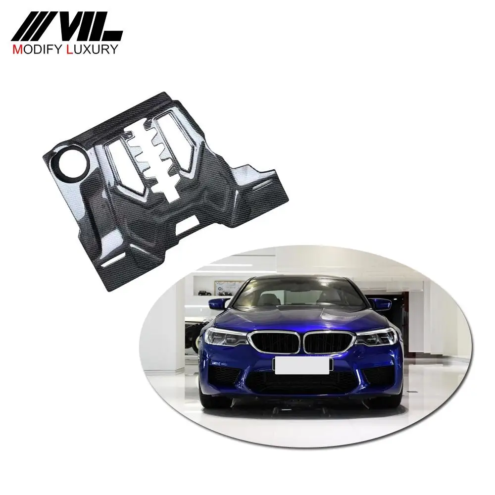 

Suitable for Carbon fiber engine valve cover protective cover Suitable for BMW F90 M5 2018-2020