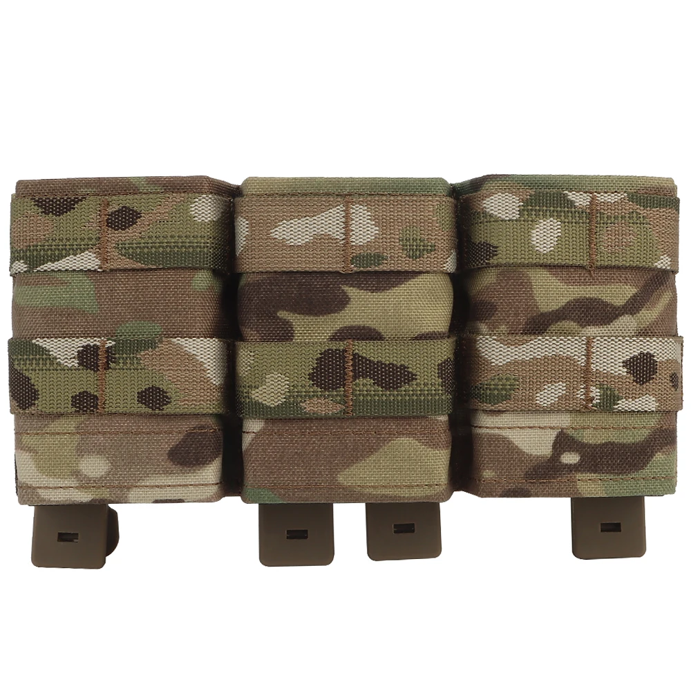 Tactical Expansion Operations Molle Attachment Bag FAST Triple 5.56 Camouflage Function Pack (Medium)