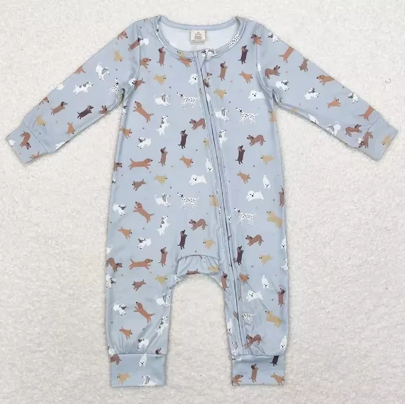 

Puppy Kids Children Long Sleeves Jumpsuit Toddler Fall One-piece Romper Newborn Baby Boy Girl Ducks Clothing