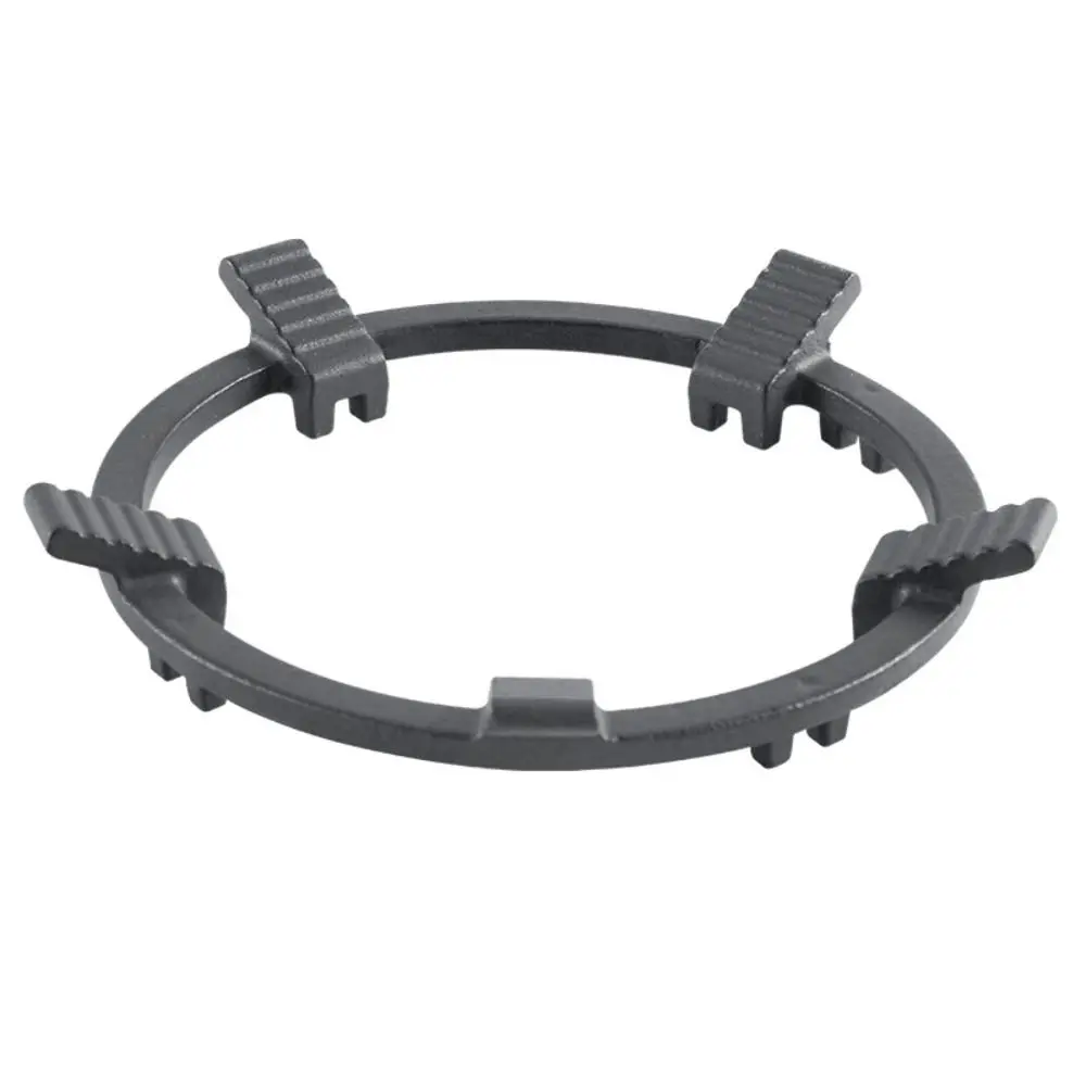 

Kitchen Tool Non Slip Gas Stove Bracket Antirust Uniform Heat Conduction Wok Pan Support Cast Iron Universal Stove Trivets Home