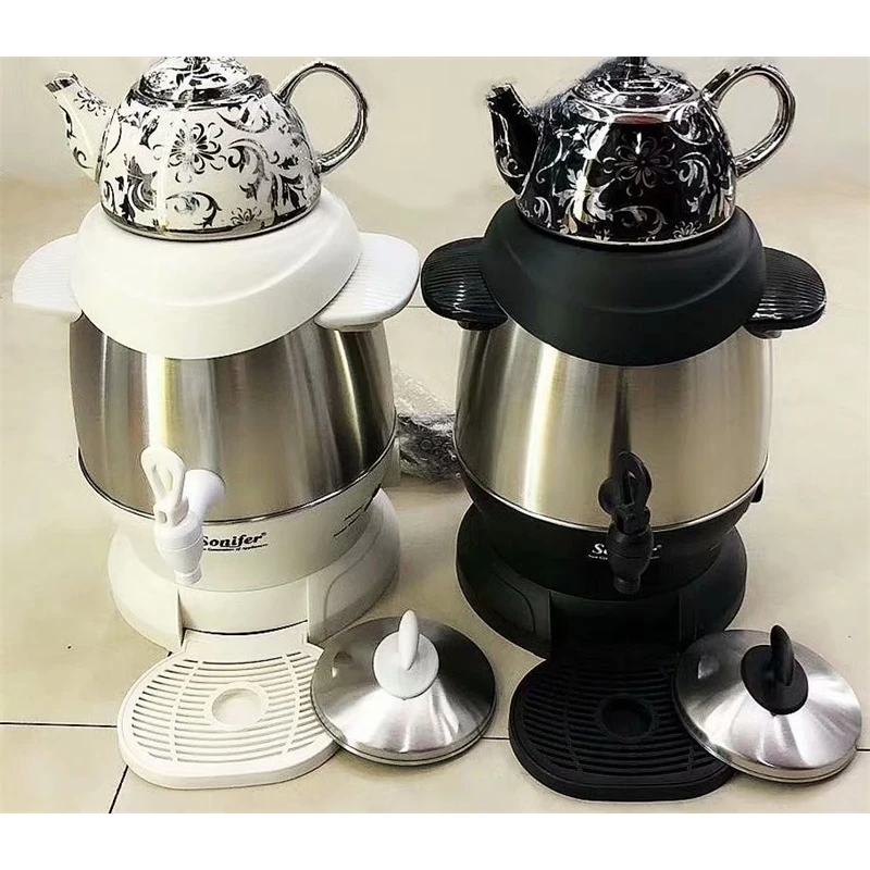 Electric Kettle Stainless Steel Kitchen Smart Whistle Kettle Samovar Tea pot Thermo pot With Temperature Adjusted Sonifer