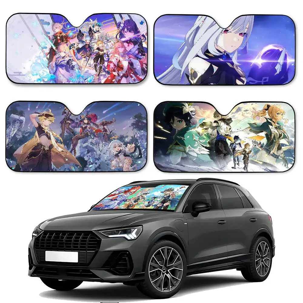 

G-Godsmack Band Car Sunshade Curtains Sun Shade Sunshade Seat Cover Off-Road Truck Accessory Retro Steering Car Van SUV Gifts