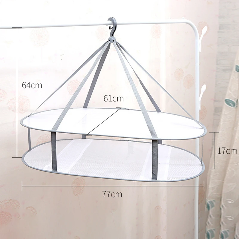 Clothes drying net, socks drying, clothes drying basket, cashmere clothes drying, flat net bag, special clothes drying rack