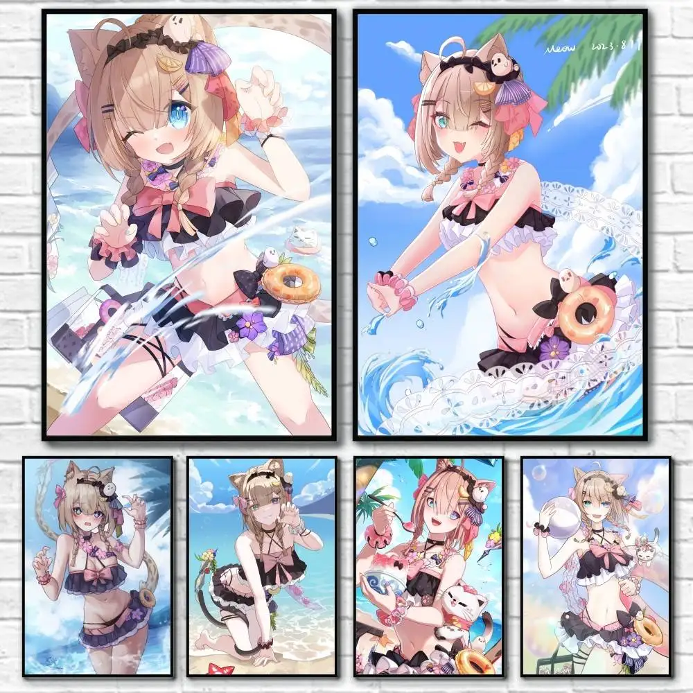 

Pardofelis Game Anime Sexy Poster Home Living Bed Room Bar Hallway Sticky Wall Art Printing Waterproof Aesthetic Decor