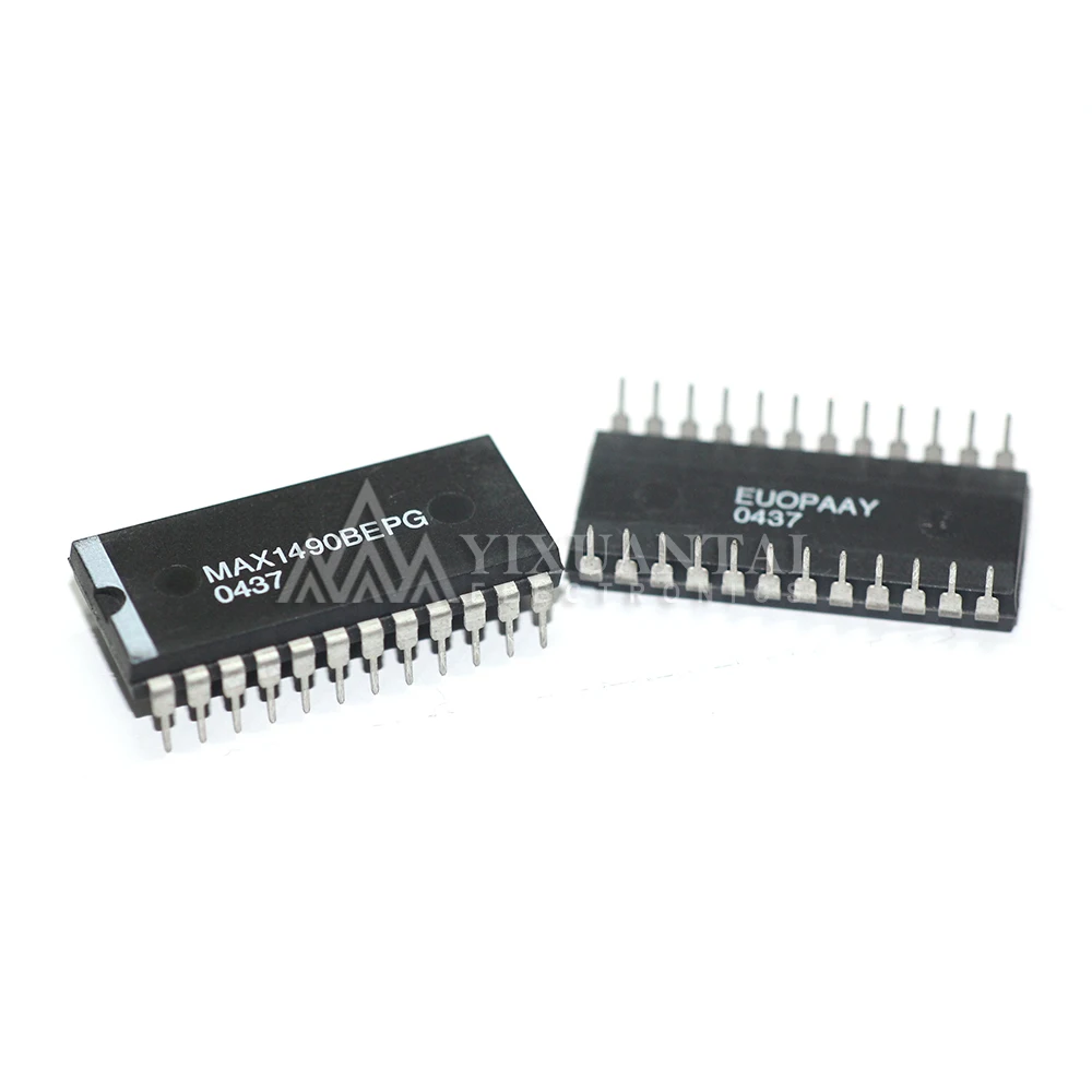 MAX1490BEPG  NEW   MAX1490BEPG+   IC TRANSCEIVER FULL 1/1 24DIP MAX1490