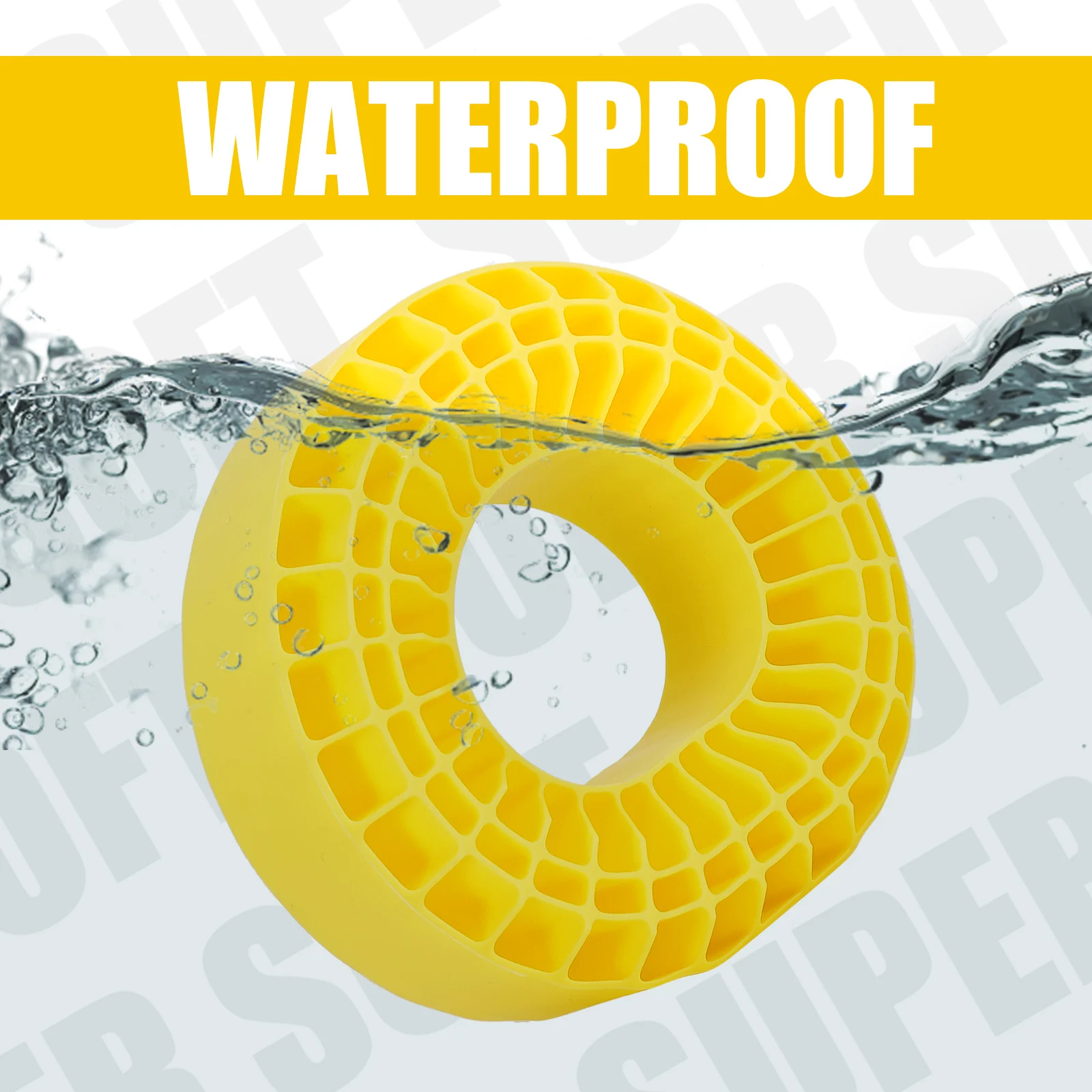 INJORA Silicone Rubber Insert Foam Fit 118-122mm (4.75" OD) 1.9" Wheel Tires for 1/10 RC Crawler