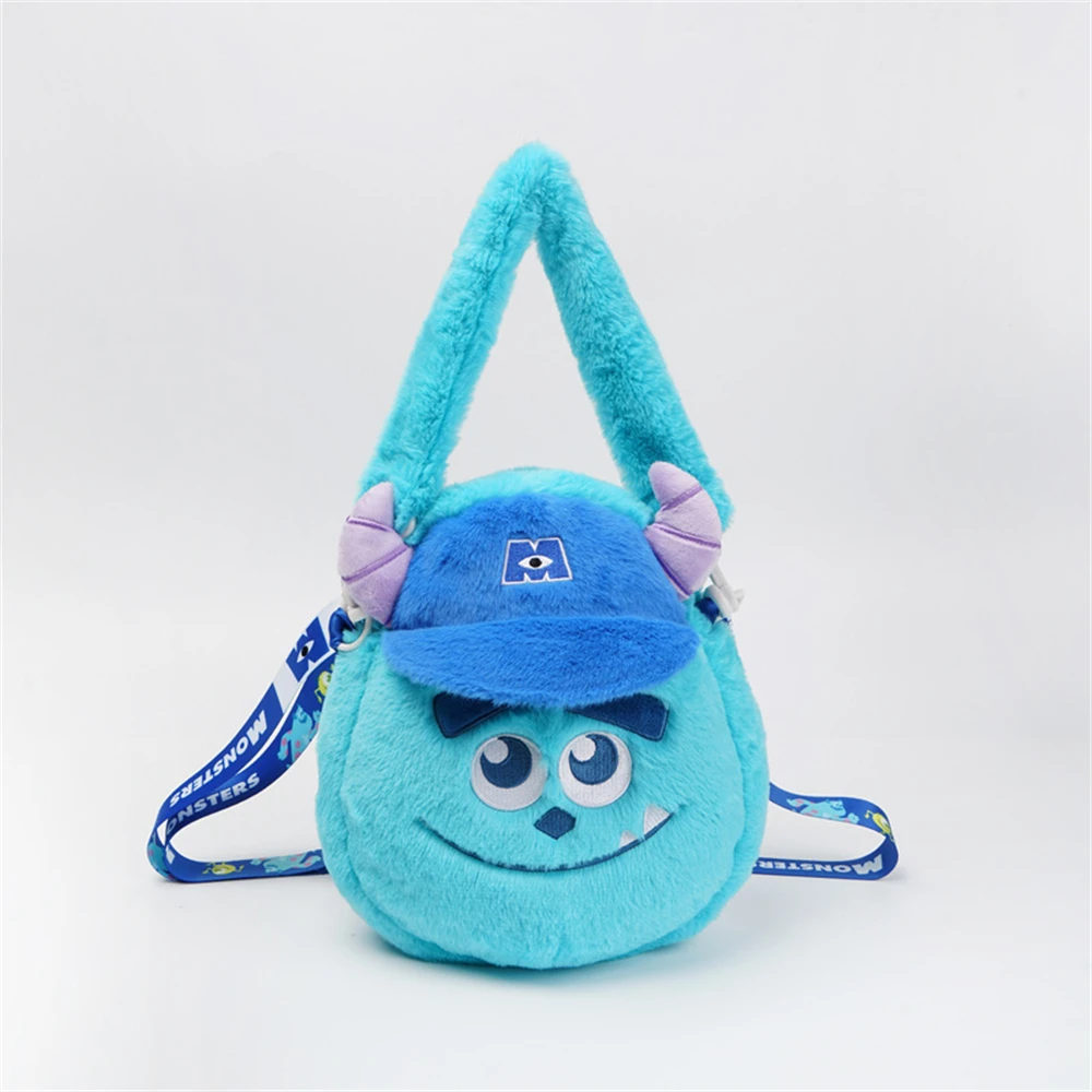 Monsters Inc Monsters University James P. Sullivan Plush Backpack Men Women Cartoon Handbag Cosplay Accessories Gift