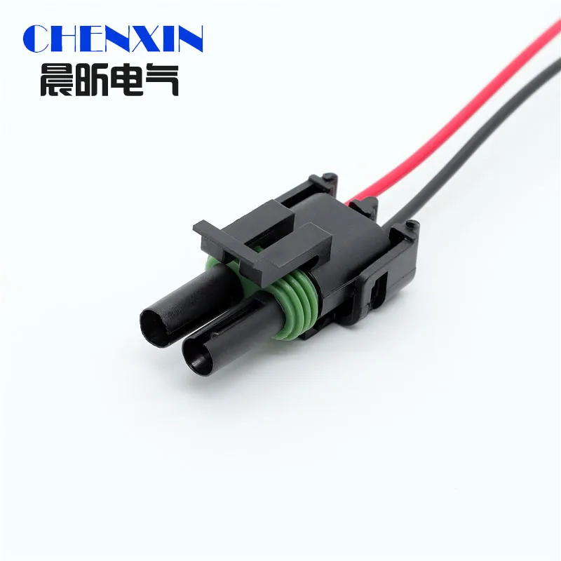 

1 Set 2 Pins 12010973 Automotive Male Female Docking Connector With Wires 12015792 Auto Adapter Car Waterproof Socket