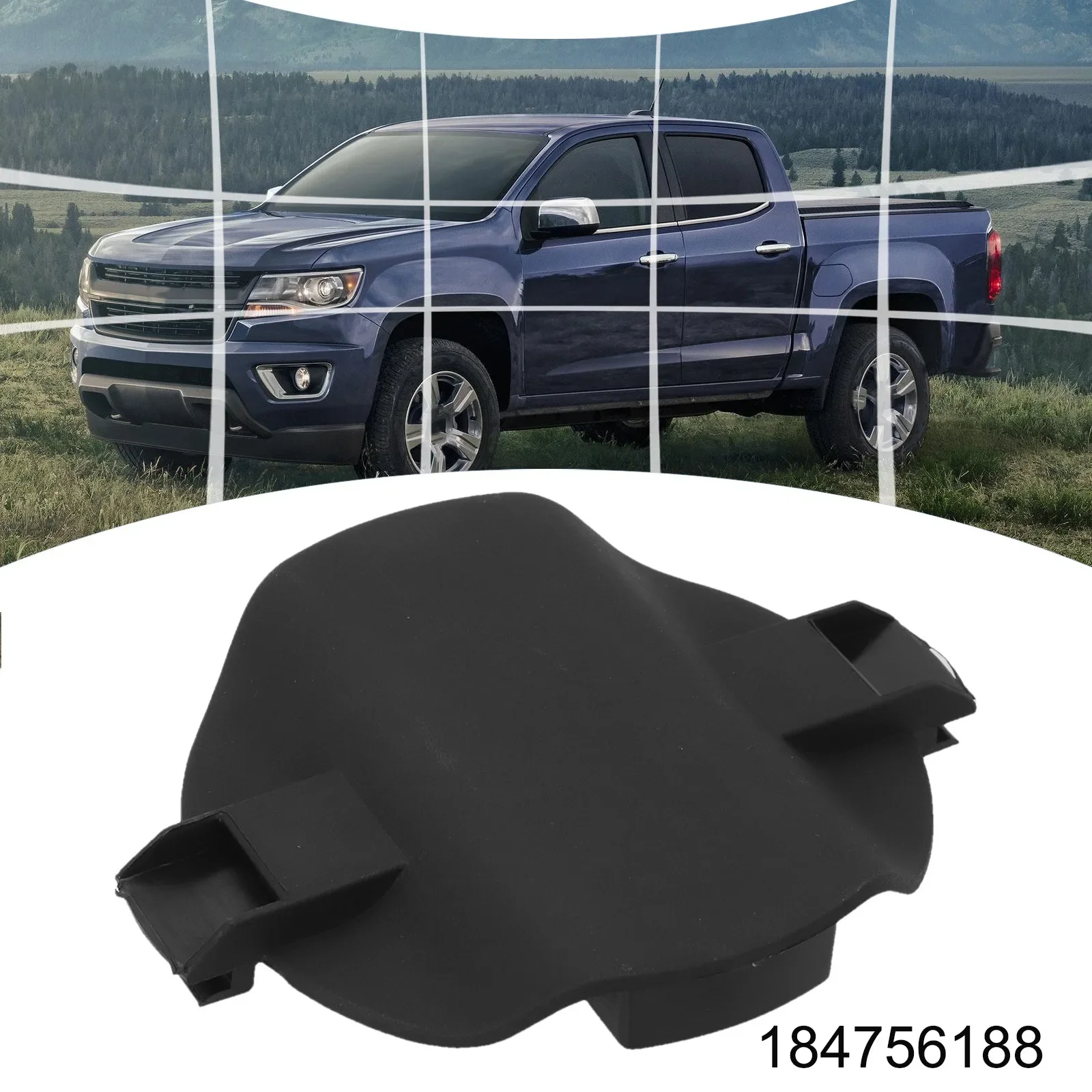 

84756188 Direct Replacement Wheel Mount Cover Truck Accessory As Shown Outer Mount Cover Accessory Single Piece