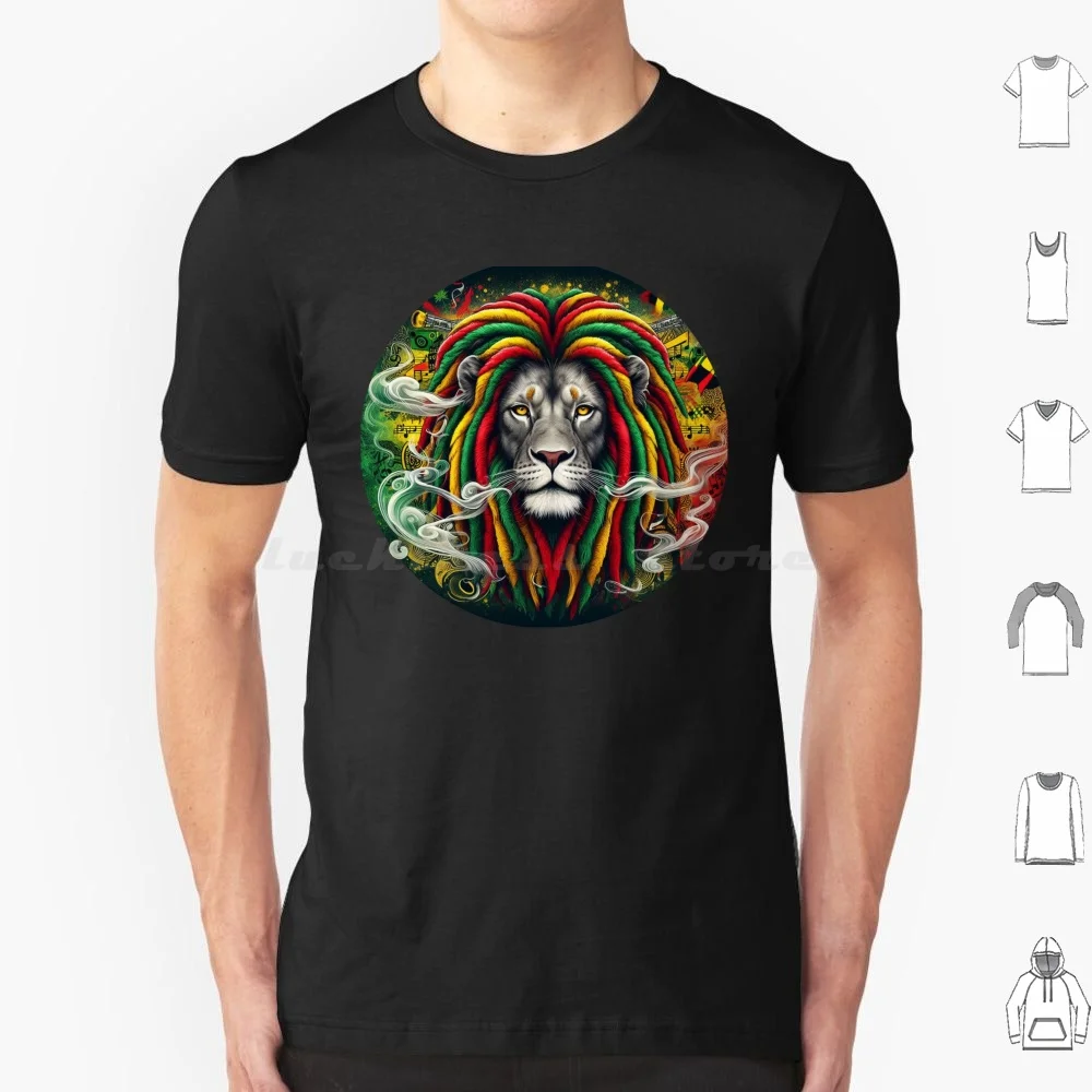 Rasta , Rastafari , Rasta Lion , Jamaica Music , Peace , Jamaica , Reggae , Summer Festival T Shirt Cotton Men Women Diy