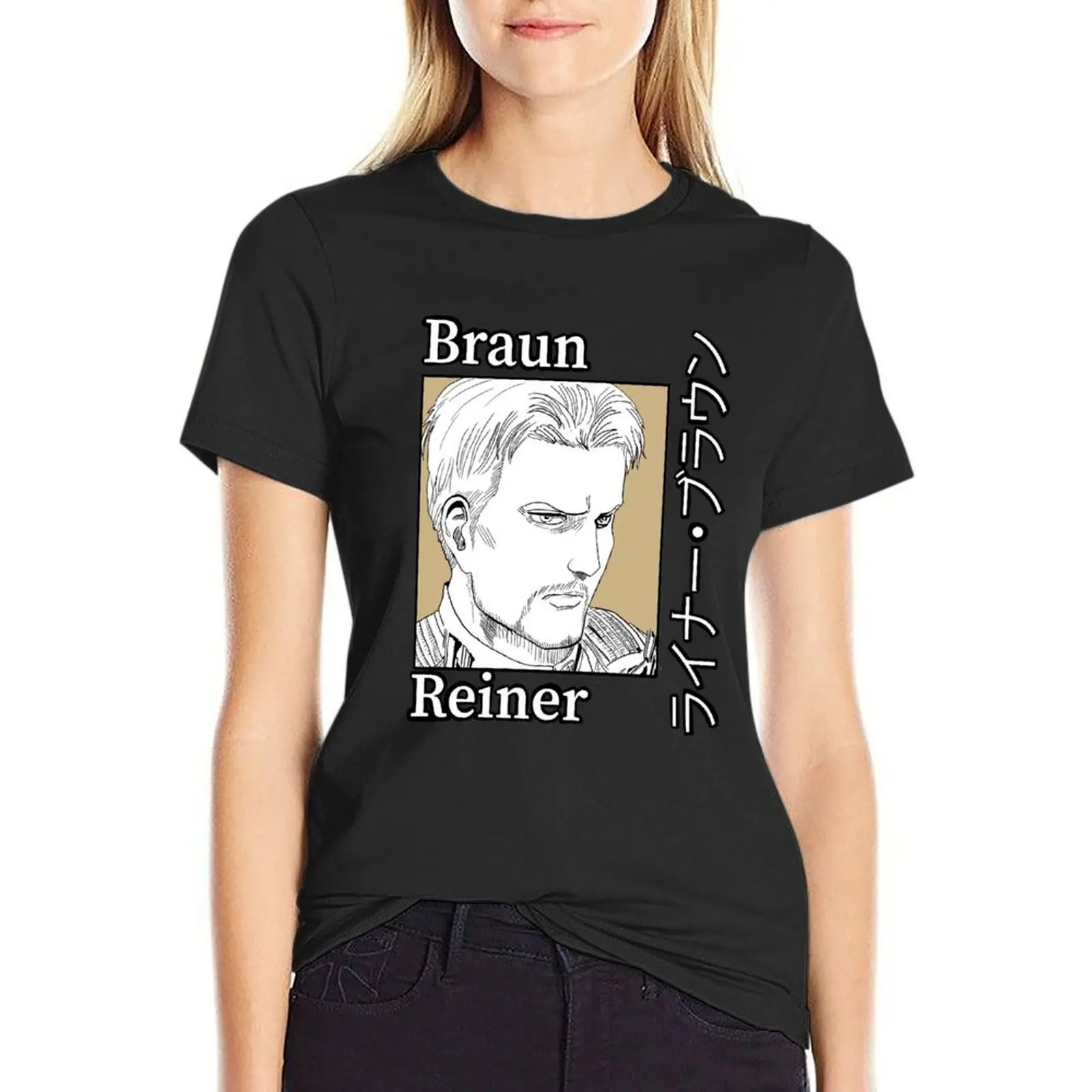 Reiner snk T-Shirt vintage clothes customizeds sublime cute t-shirts for Women