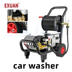 Industrial Car Washing Machine 220V Truck Washing Machine Household Farm Cleaning Car Washing High-pressure Pump Water Gun 2800W