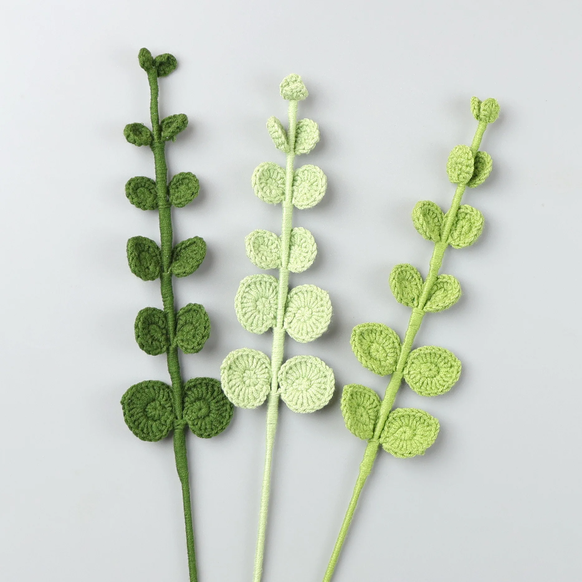 Eucalyptus Leaf Dried Flower Finished ProductinsInternet Celebrity Plant Nordic Style Hand-Woven Preserved Fresh Flower