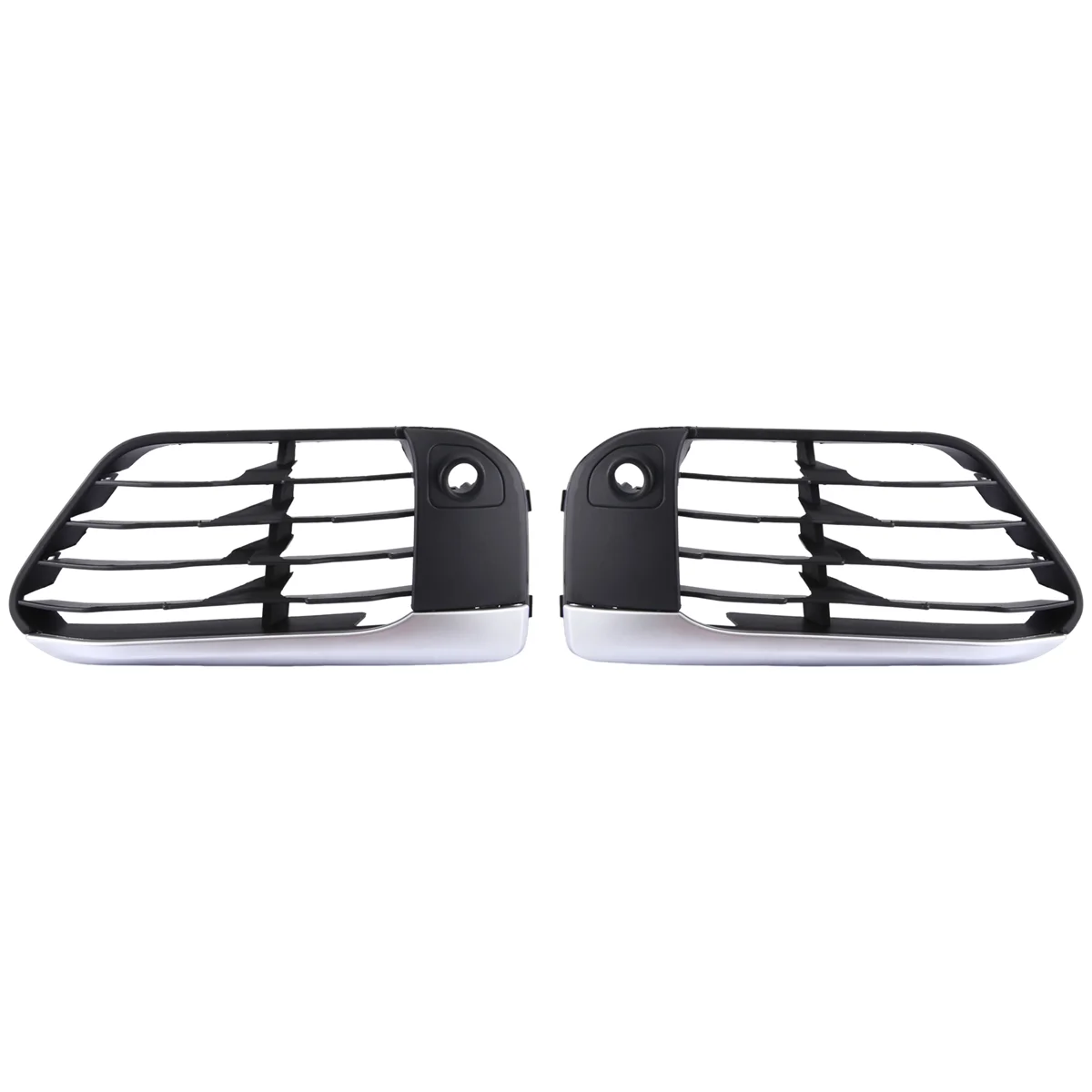 51117453987 51117453988 Front Bumper Windscreen Front Bumper Outer Grille Left+Right Auto Car for BMW F48 X1 2016-2019T98C