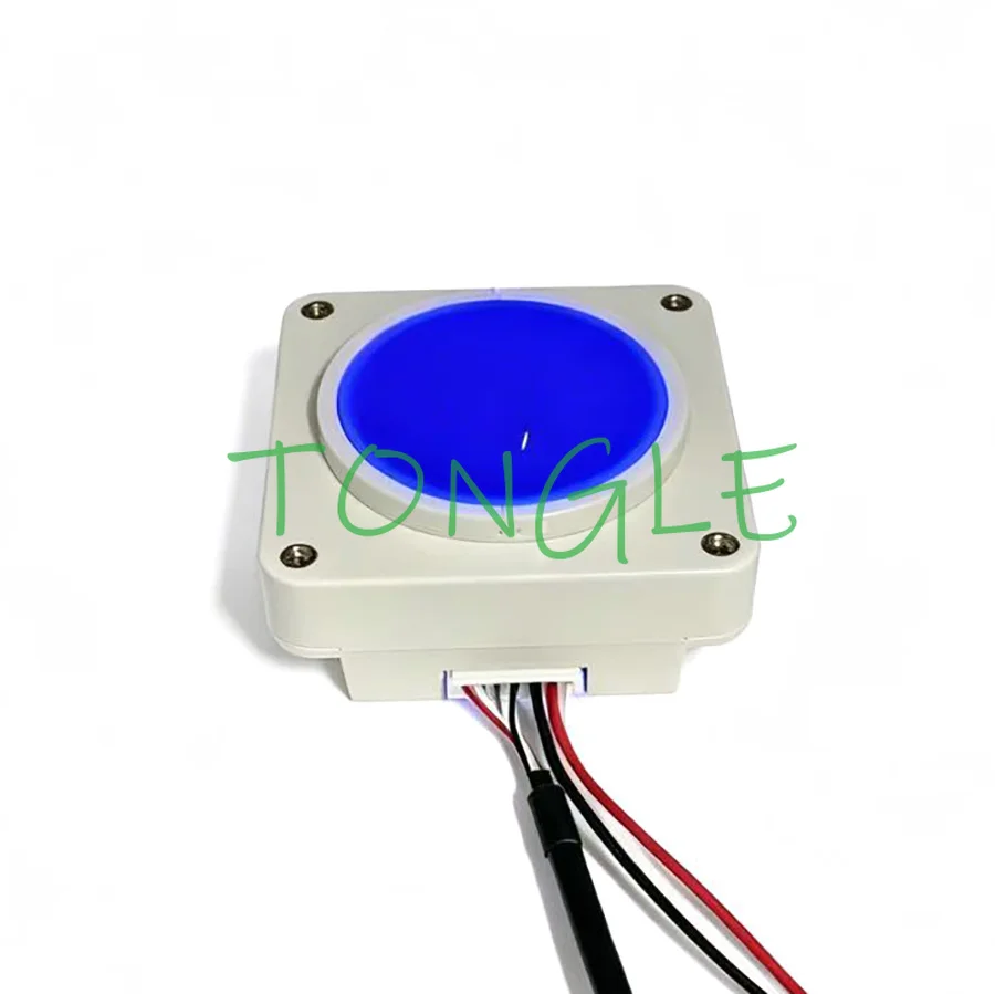 

2 Inch Arcade LED Trackball 4.5cm Diameter Round, USB Connector Tracking Ball Mouse for PC / PS2, Support Left and Right Key