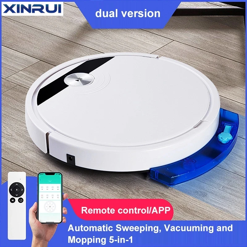 

2024 NEW 2800PA 3-in-1 RS800 With Remote Control&APP Super Quiet Smart Robot Vacuum Cleaner Wet&dry Mopping Floor Home Appliance