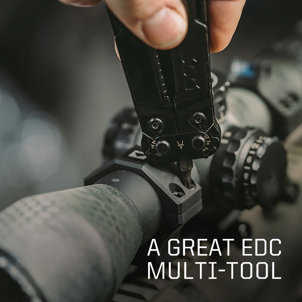 SOG 18 in 1 PowerPint Mini Multi-tool Stainless Steel Pocket EDC Multifunctional Pliers with Folding Knife Screwdrivers Scissors For Survival Fishing Hiking Cycling Travel DIY Home Emergency Repair Portable Camping Tools and Safety Equipment Gift For Men view 7