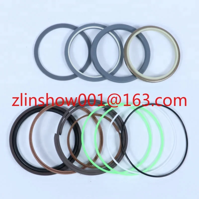 High Quality Hydraulic E320B/C/D Standard Bucket Cylinder Seal Kit PU Material for Excavator Ore Standard Seals Type