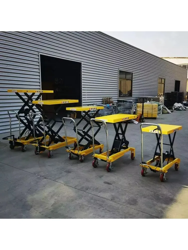 Mécanisme de levage de table hydraulique manuel de ciseaux de table pliante de levage