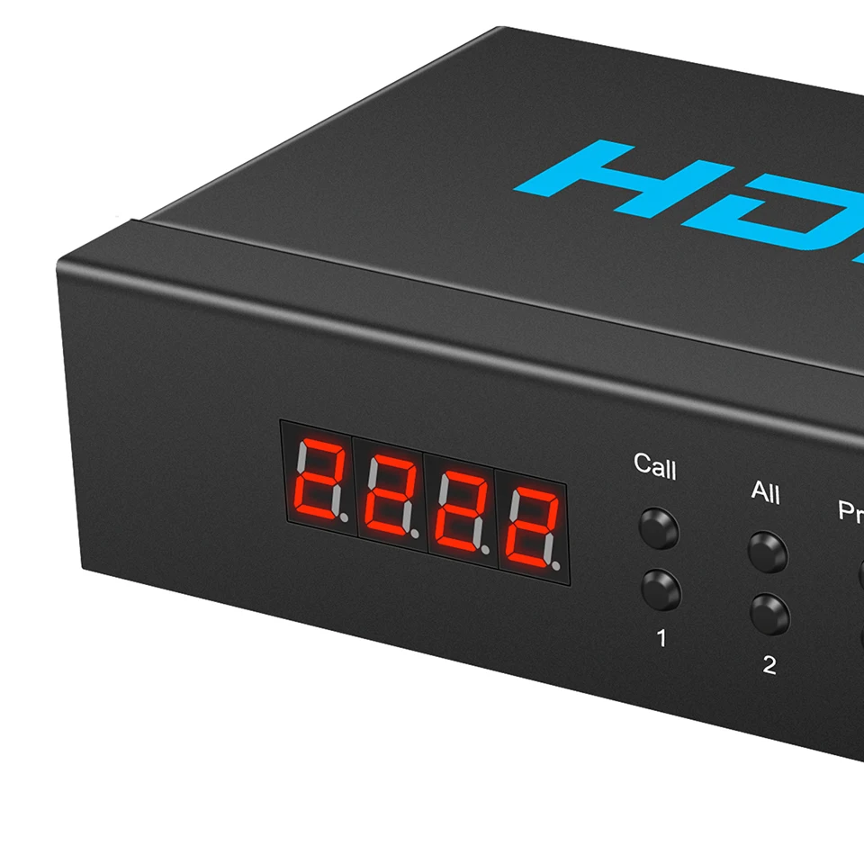 4K 30 Гц HDR HDMI 1.4 Матричный коммутатор 4X4 HDMI 4 в 4 выхода HDMI-переключатель-сплиттер с RS232 и пультом дистанционного управления HDCP1.4