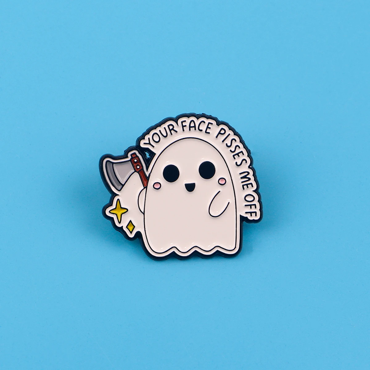 Halloween Ghost Enamel Lapel Pin Badge Pins Hats Clothes Backpack Decoration Jewelry Accessories Gifts for Friends