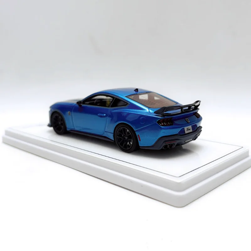 โมเดลรถมัสแตงดาร์คฮอร์ส ขนาด 1:43 ทำจากเรซิ่น ของสะสม ของที่ระลึก ของขวัญสำหรับเด็กและผู้ใหญ่ ของตกแต่งแบบตั้งโชว์