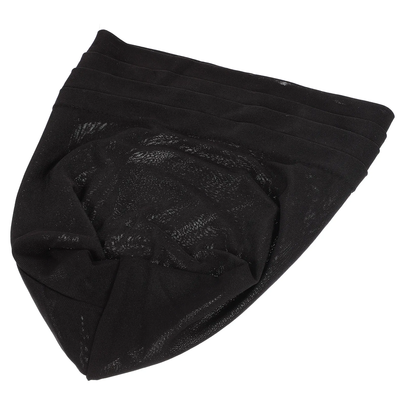 

Women's Hats & Caps Solid Color Bag Head Hair Wrap for Sleeping to Weave Black Baby