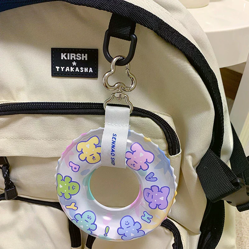 New Swimming Ring Pendant Keyring Lovely Bag Pendant Backpack Hanging Decoration Couple Gifts