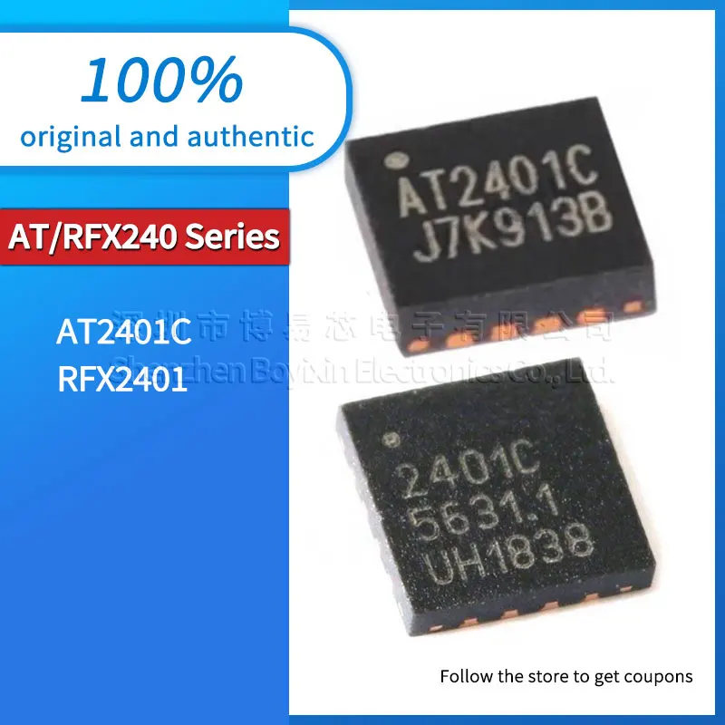 1 peça o front-end AT2401C RF pode substituir diretamente o RFX2401C