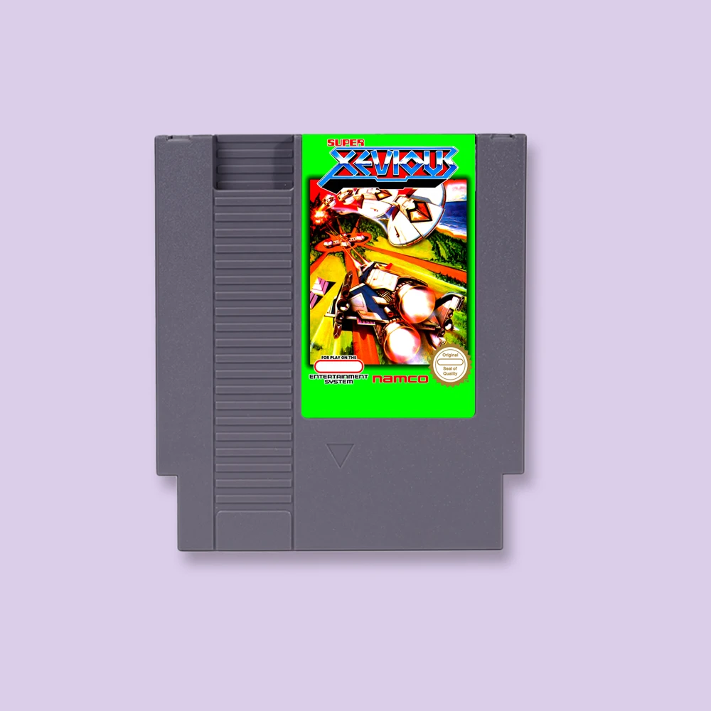 

Super Xevious - Gump no Nazo Game Cartridge Action Game For NES 8Bit 72PIN Consoles Game Card