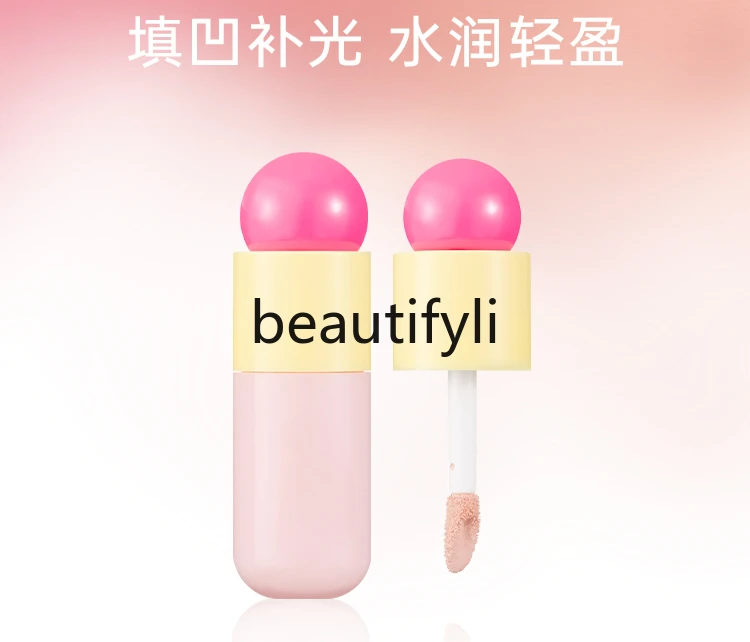 

Bubble Brightening Concealer Cover Tears Ditch Dark Circles Liquid Highlight Moisturizing No Stuck Pattern