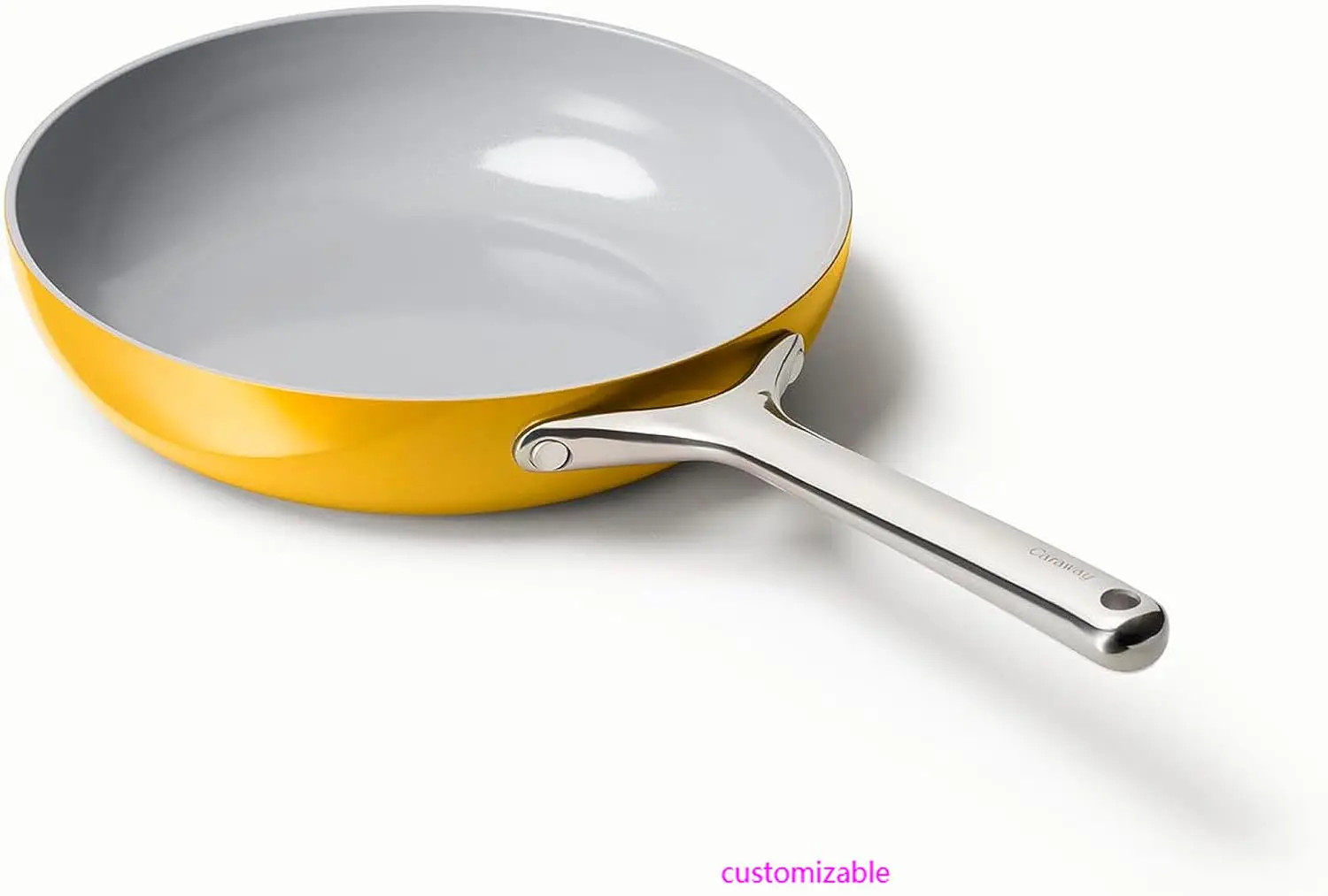 

Nonstick Ceramic Frying Pan (2.7 qt, 10.5") - Non Toxic, PTFE & PFOA Free - Oven Safe & Compatible with All Stovetops