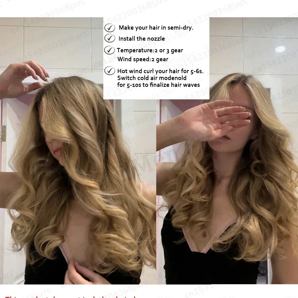 Новый профессиональный сверхскоростной звуковой фен для личной ухода за волосами, укладка с отрицательными ионами, мощный портативный фен для дома и путешествий