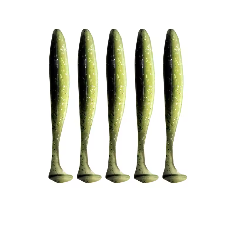 Fishing Lure 55mm 70mm 90mm T Tail Worm Soft Bait Jigging Wobblers Tackle Bass Pike Artificial Silicone Swimbait - Image 17