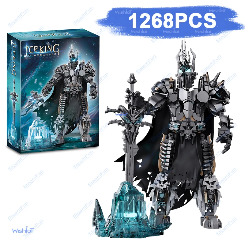 

Конструктор W119 Frost Demon King, 1268 деталей, серия MOC Magic, сборная модель, креативный DIY, коллекционная модель, подарок для взрослых, игрушка