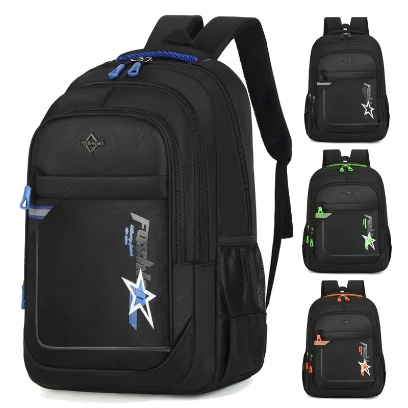 2026 Trendy Thicken Large Capacity Backpack For Boys High School Students Double Shoulder Bag For Girls Middle School Package