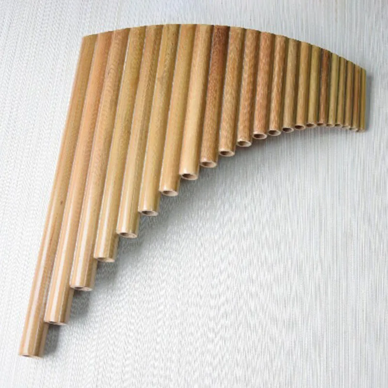 15/22 Pipe Pan Flute C/G Key Handmade Bamboo Panpipe Professional Performance Pan Flutes Traditional Ethnic Musical Instruments