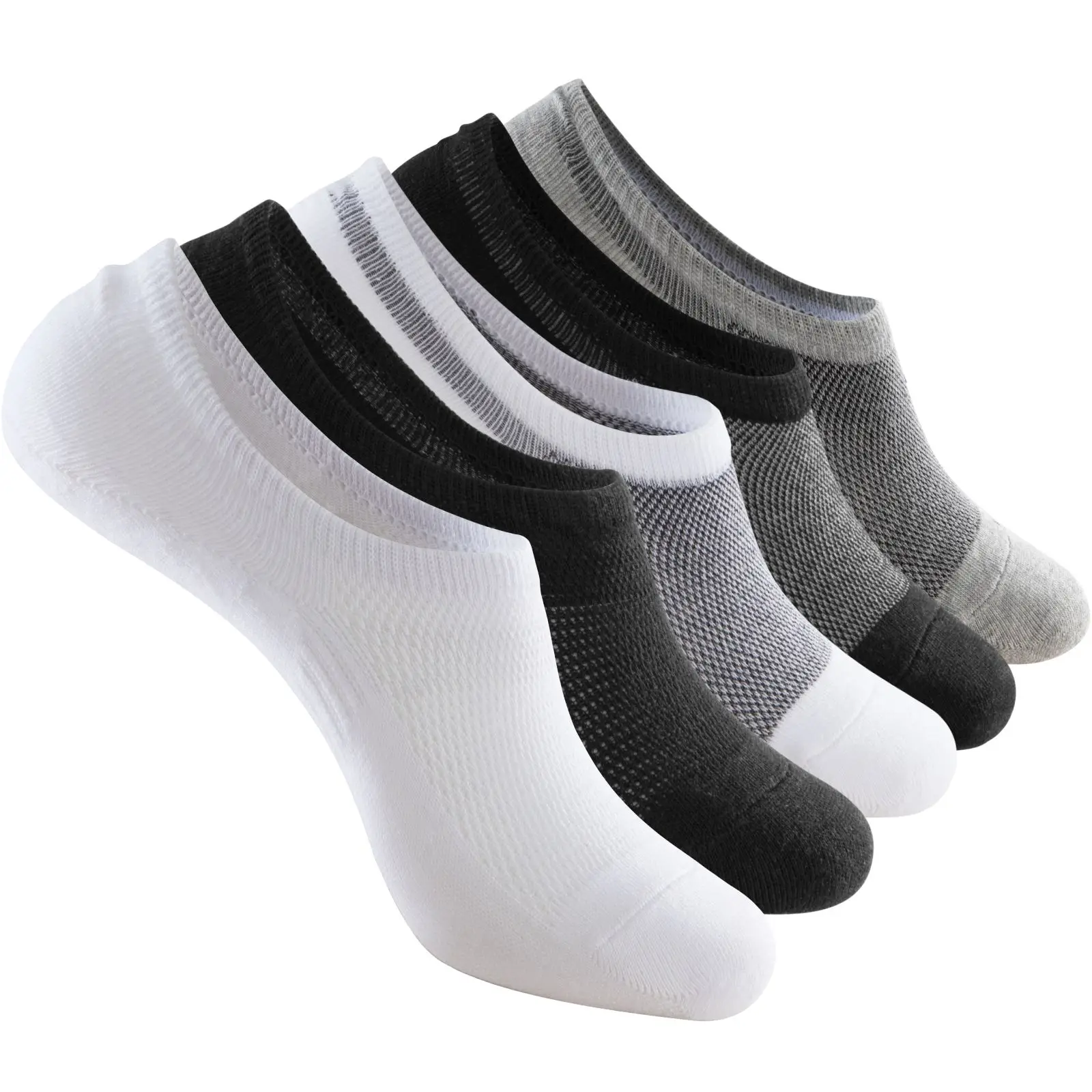 Intgoodluckycc No Show coupe basse sans glissement court doublure Invisible chaussettes pour femmes chaussures plates coton mocassins mince caché pas voir chaussettes