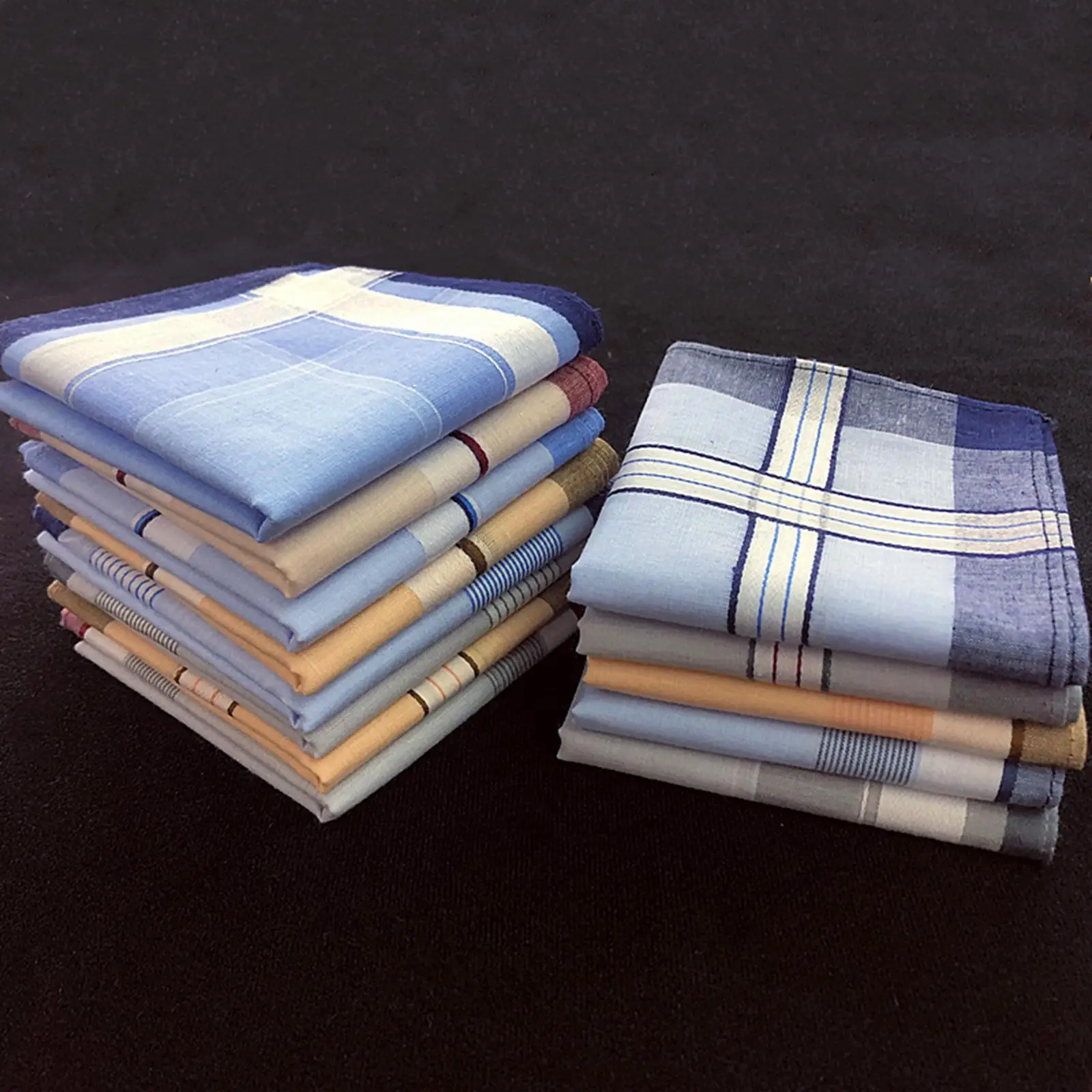 3x مناديل رجالية من القماش منديل جيب مربع منديل للحفلات الراقصة للرجال الرسمي #5