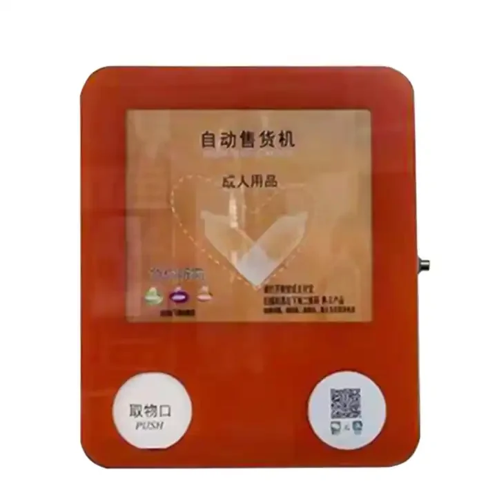 Small Business Startup Automated Payment Condom Wall-mounted Vending Machine for Unmanned Adult Store
