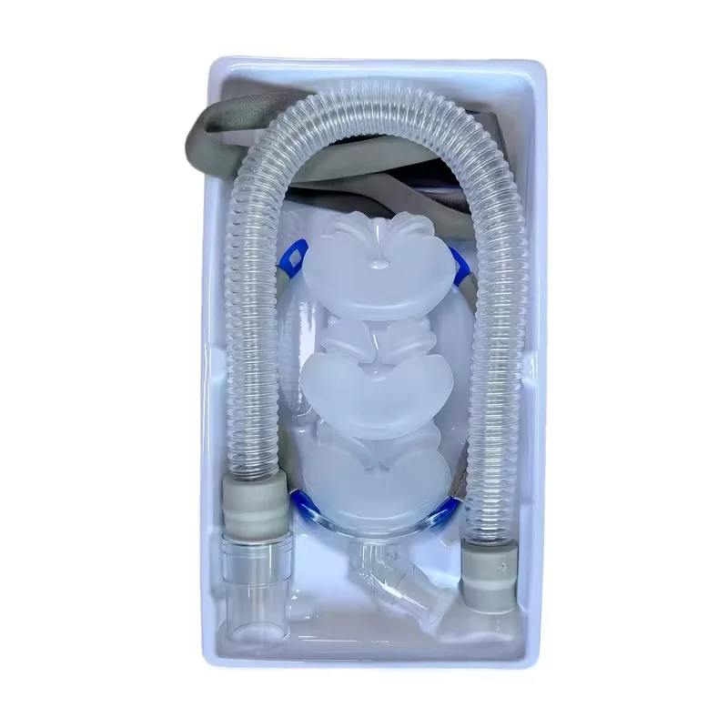 Original AirFit P10 CPAP Nasal Pillow Mask Complete Headrest Tube S/M/L Nasal Pillow for Sleep Apnea Snoring Prevention view 4