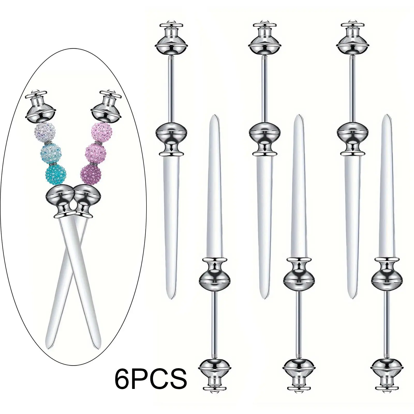 6x Letter Opener Rounded Handle Cut Paper Tool Letter Opening Tool Manual Smooth Portable for Home Office File Envelope Opener