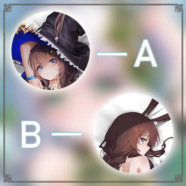 

Aknights Amiya Anime Game Dakimakura Hing Body PillowCase Cushion Otaku Bed Linings Xmas