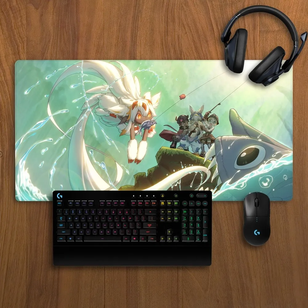 BiliBili Made in Abyss Mousepad Non-slip Lockedge Office Student Gaming Thickened Large Writing Pad Cushion