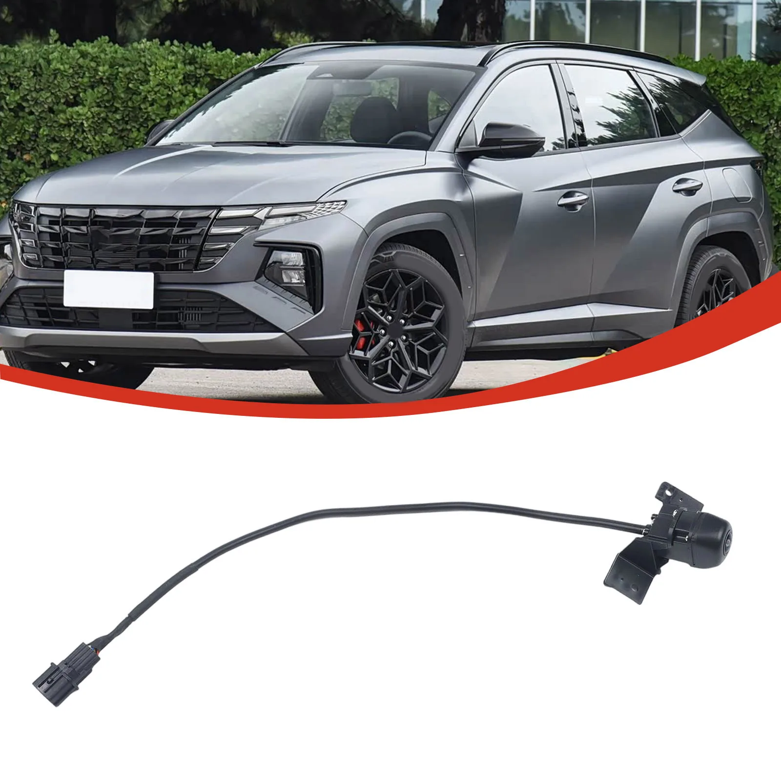 

2016-2018 Rear Camera For Hyundai Tucson 3 Car Accessories Part Name Rear View Camera 12V Voltage ABS Material