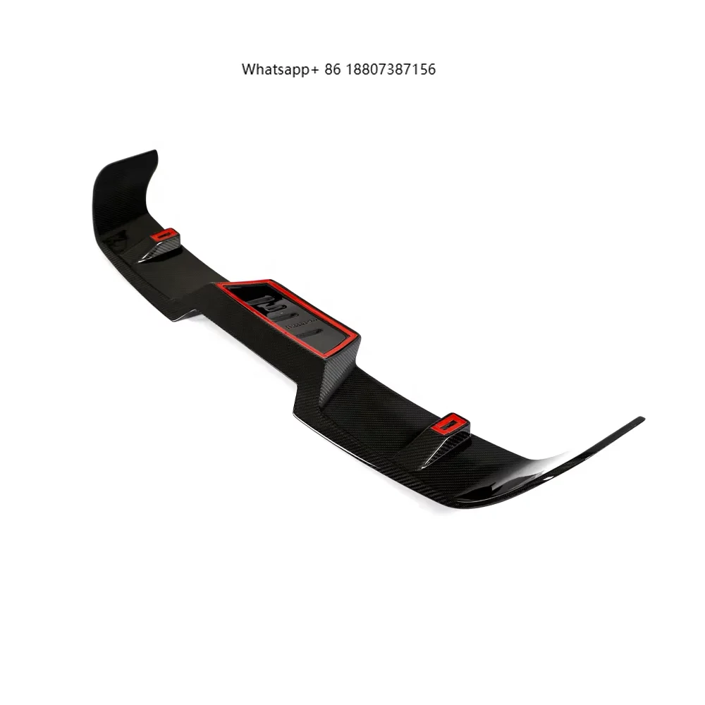 

Suitable forLand Rover Defender Sport Dry Carbon Fiber Rear Roof Spoiler 2020-2023