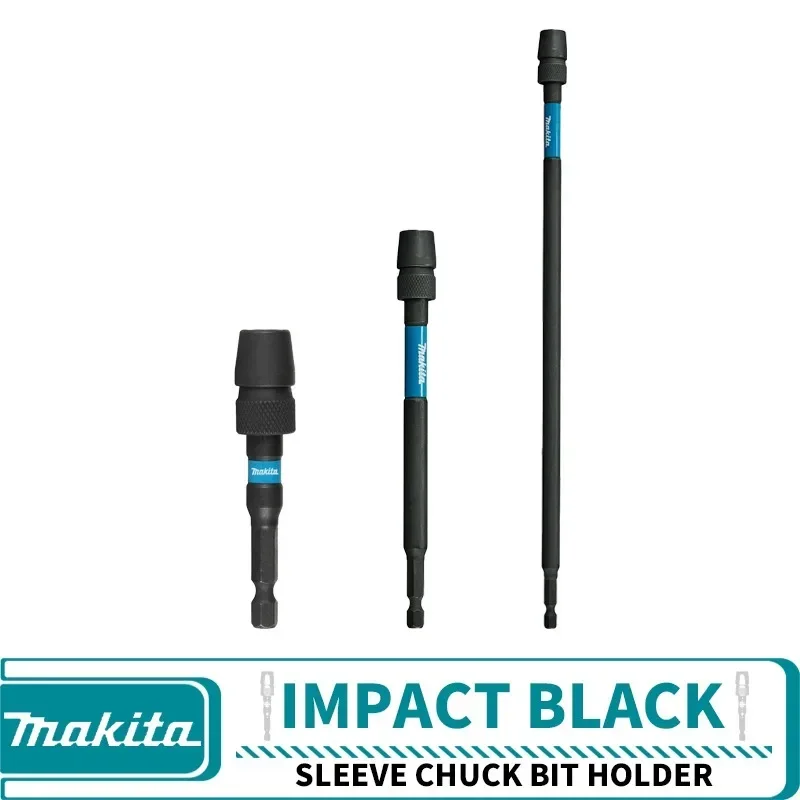 Makita E-24125 E-24131 E-24147 Impact Black Sleeve Chuck Bit Holder Power Tool Accessories