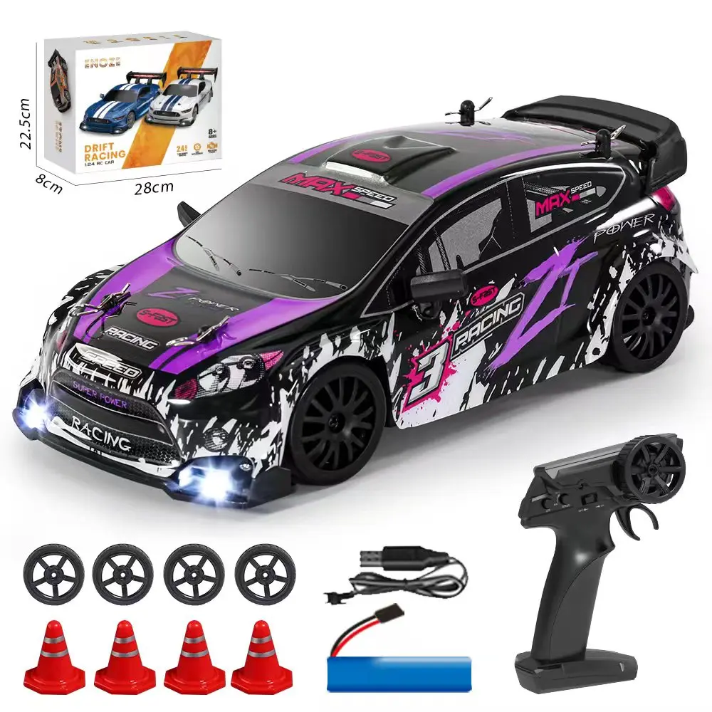 1:24 Scale 4WD RC Drift รถ GTRPRO AE86PRO RTR โลหะยาง Ready to Race เด็กผู้ใหญ่ของเล่นของขวัญวันเกิด