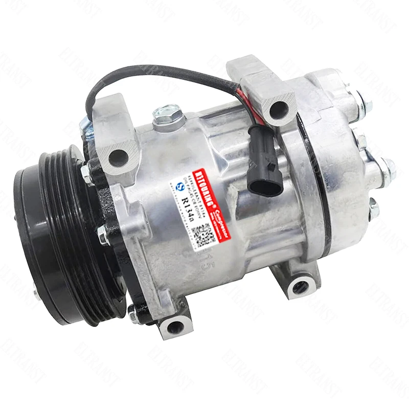 SD7H15 ac compressor for Ford New Holland Tractor 87709785 87802912 1106-7006 T6070 T6080 TS100A TS110A TS115A T6010 T6020