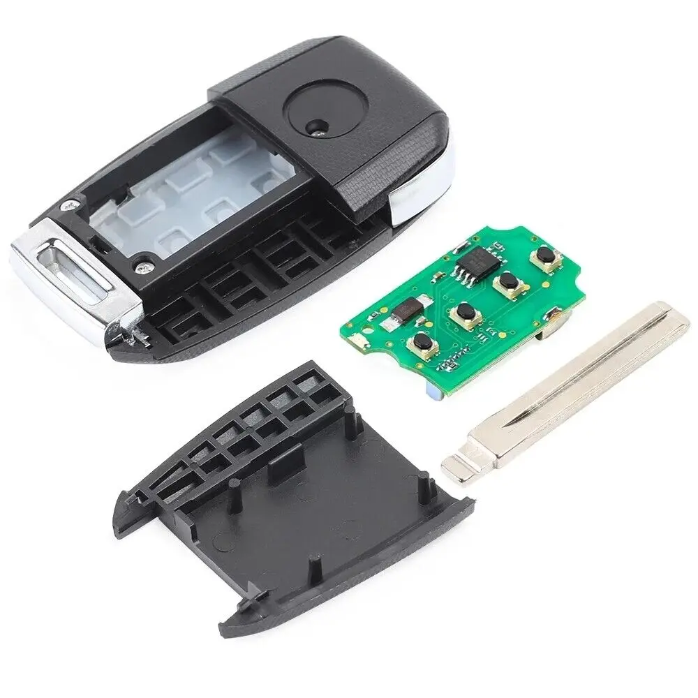 KEYECU  P/N: 95430-B2100 for Kia Soul 2014 2015 2016 2017 2018 Remote Key Fob 433MHz ID46 FCC ID: OSLOKA-875T